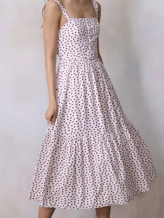 LC Lauren Conrad Dresses & Skirts - LC Lauren Conrad Polka Dot Sundress